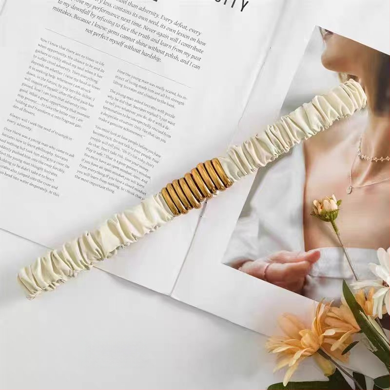 Sieviešu elastīgā josta ar sakausējuma sprādzi, der kleitām un mēteļiem, platums 2-4 cm, sprādzes aizvērums, 2024. gada pavasaris