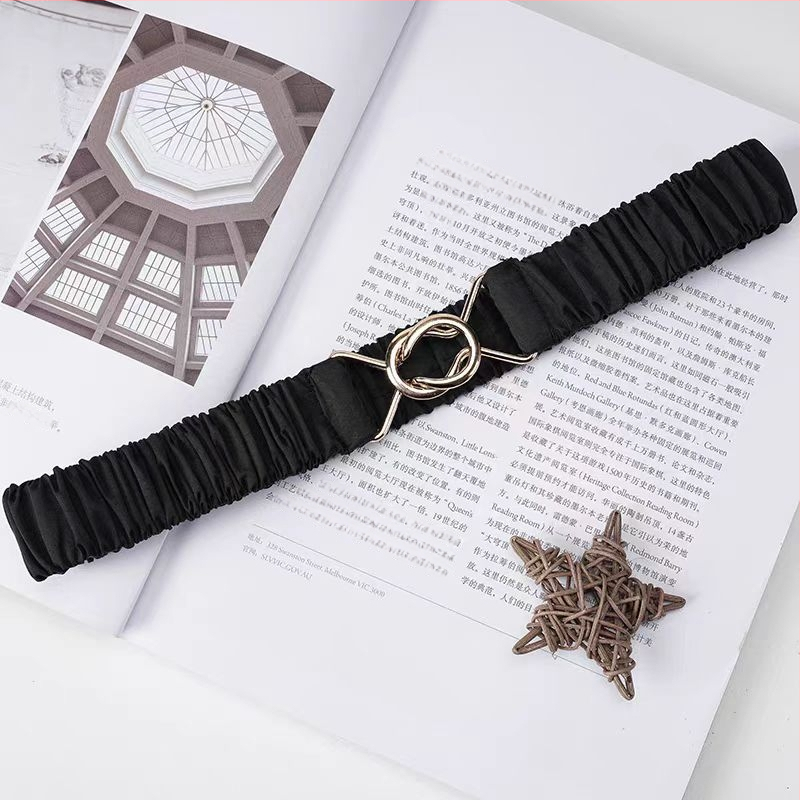 Sieviešu elastīgā josta ar sakausējuma sprādzi, der kleitām un mēteļiem, platums 2-4 cm, sprādzes aizvērums, 2024. gada pavasaris