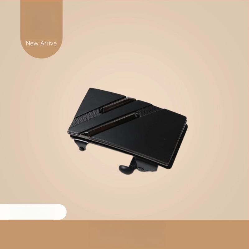 Vīriešu automātiskā jostas sprādze, sakausējums, taisnstūra forma, burtiem raksts, pielāgojama