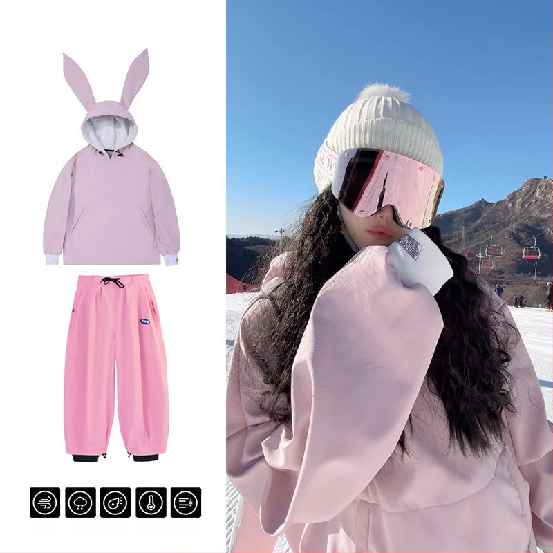 Slēpošanas komplekts – ūdensizturīgs, silts, pretvēja; Corduroy audums; Modeļa YK48+E18