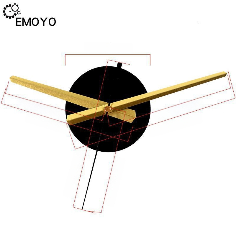 Kvarc falióra mozgás – csendes működés, EMOYO, száraz elemű működtetés, műanyag ház, műanyag számlap, modern egyszerű stílus