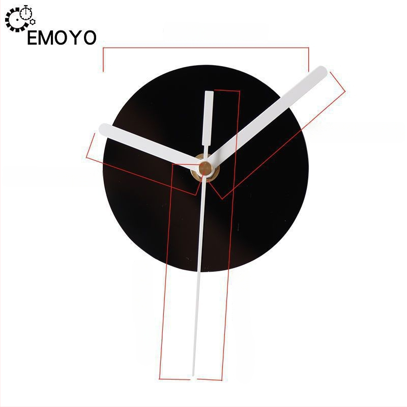 Kvarc falióra mozgás – csendes működés, EMOYO, száraz elemű működtetés, műanyag ház, műanyag számlap, modern egyszerű stílus