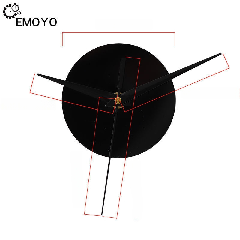 Kvarc falióra mozgás – csendes működés, EMOYO, száraz elemű működtetés, műanyag ház, műanyag számlap, modern egyszerű stílus