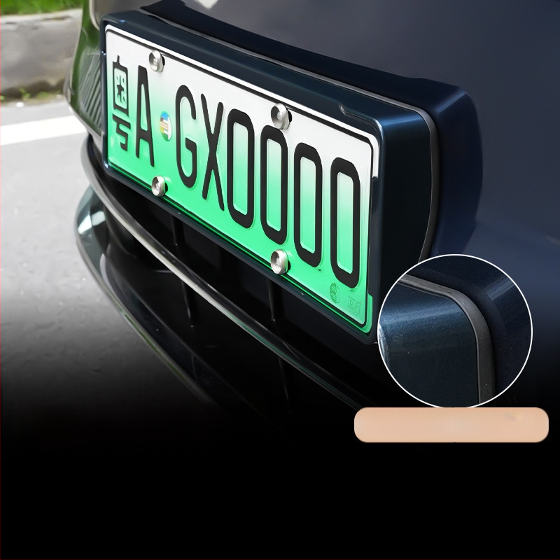 Рамка за регистрационен номер Wenjie M8 (ъпгрейд версия) – пластмасова, рамка с пълен кант, съвместима с 25 модела Wenjie M8