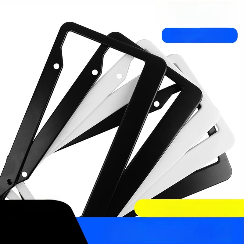 Numerio ženklo rėmelis, plastikinis, suderinamas su visais modeliais, galimybė pritaikyti