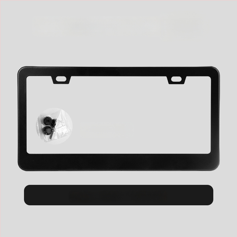 Numerio ženklo rėmelis, plastikinis, suderinamas su visais modeliais, galimybė pritaikyti