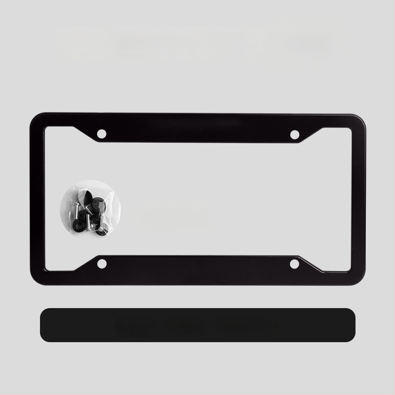 Numerio ženklo rėmelis, plastikinis, suderinamas su visais modeliais, galimybė pritaikyti