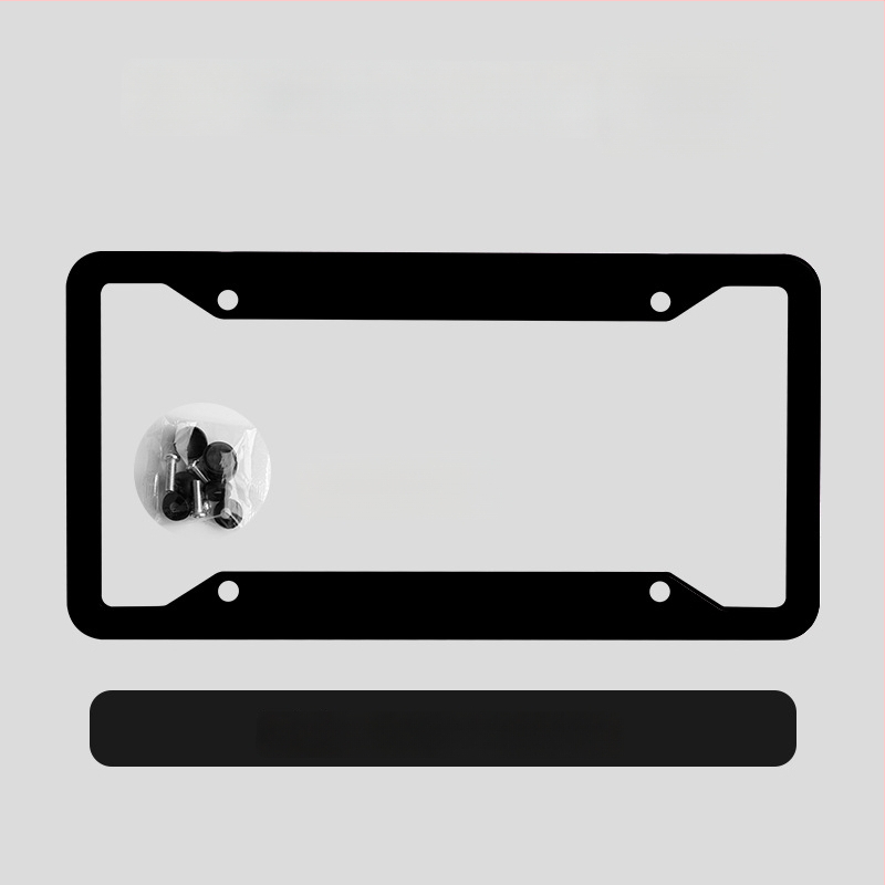 Numerio ženklo rėmelis, plastikinis, suderinamas su visais modeliais, galimybė pritaikyti