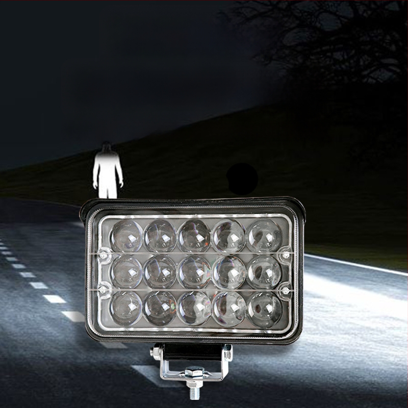 Krovininio automobilio LED prožektorius, įvestis 12–80V, galia 20–160W, IP67, liejimo aliuminio korpusas