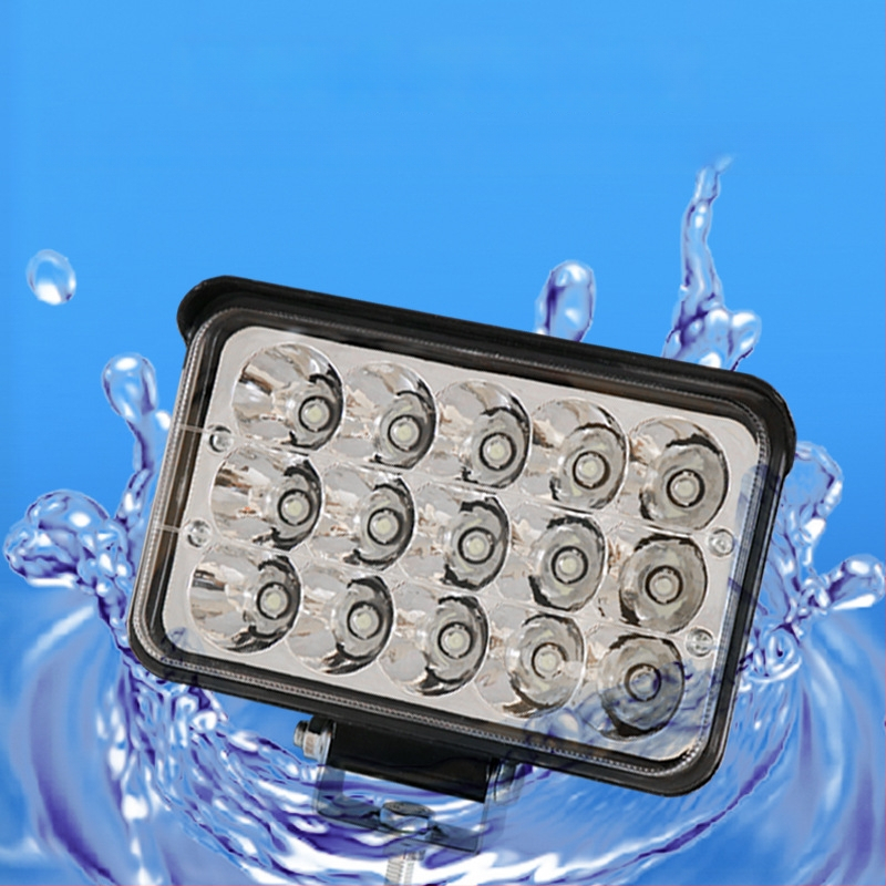 Krovininio automobilio LED prožektorius, įvestis 12–80V, galia 20–160W, IP67, liejimo aliuminio korpusas