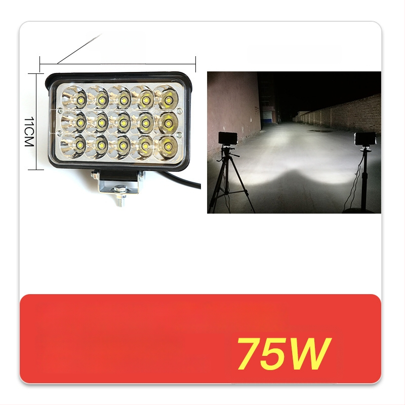 Krovininio automobilio LED prožektorius, įvestis 12–80V, galia 20–160W, IP67, liejimo aliuminio korpusas