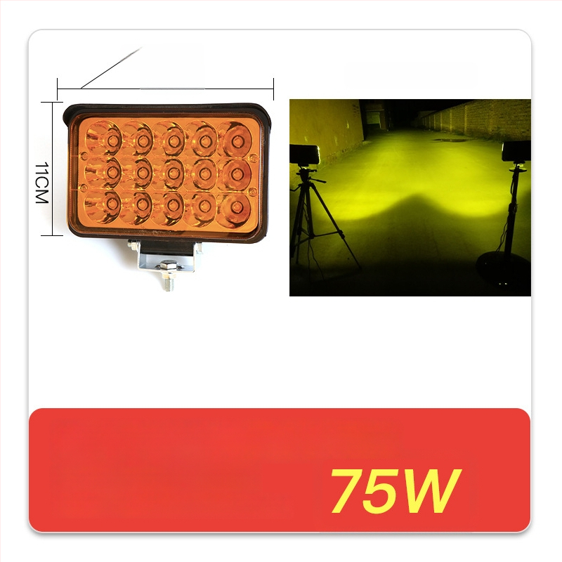 Krovininio automobilio LED prožektorius, įvestis 12–80V, galia 20–160W, IP67, liejimo aliuminio korpusas