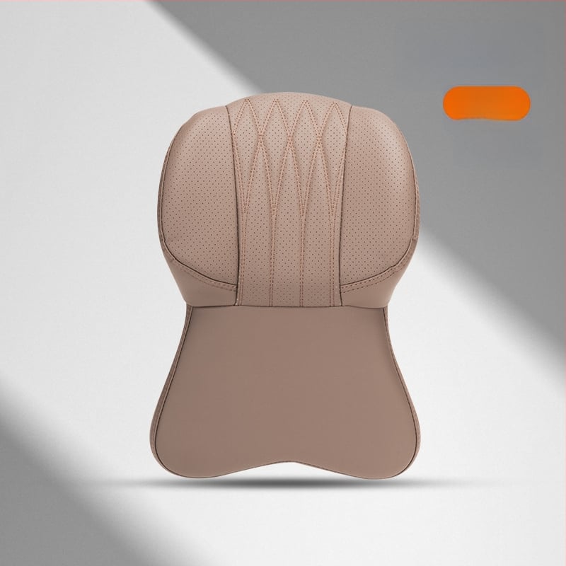 Automašīnas galvas atbalsts ar atmiņas putām, mākslīgā āda, universāla saderība, lietošanai visu gadu, pielāgojama