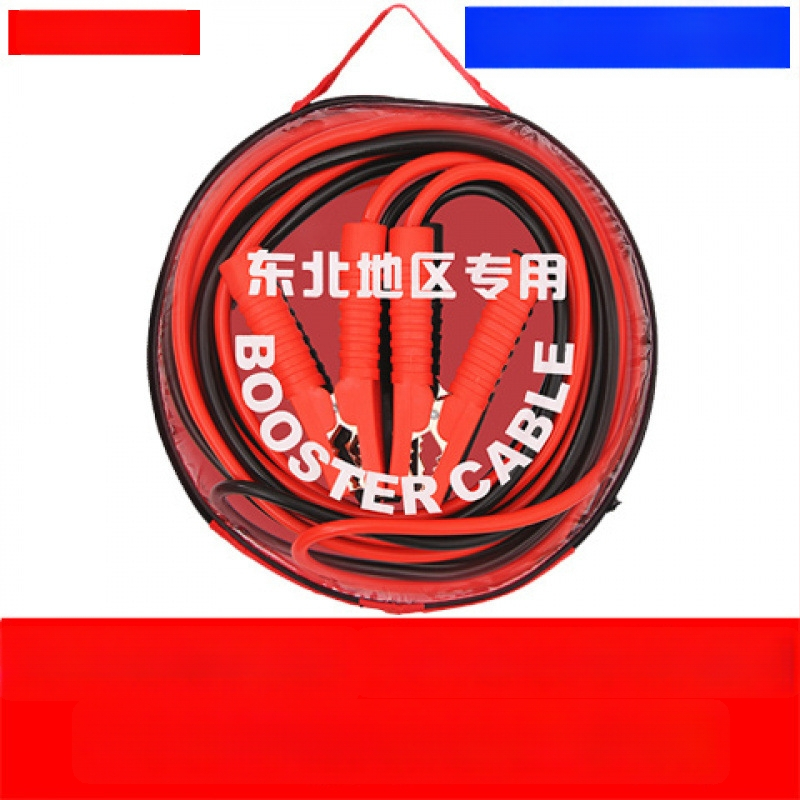 Automobilio akumuliatoriaus užvedimo laidas, antišalčio, storos, atsparus šalčiui, grynas varis, žemės kabelis