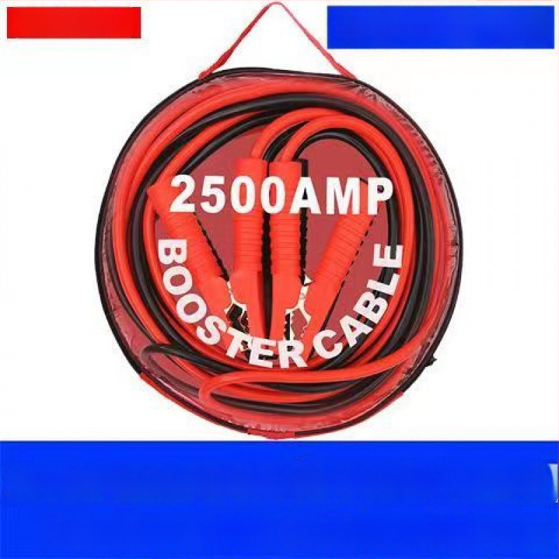 Automobilio akumuliatoriaus užvedimo laidas, antišalčio, storos, atsparus šalčiui, grynas varis, žemės kabelis