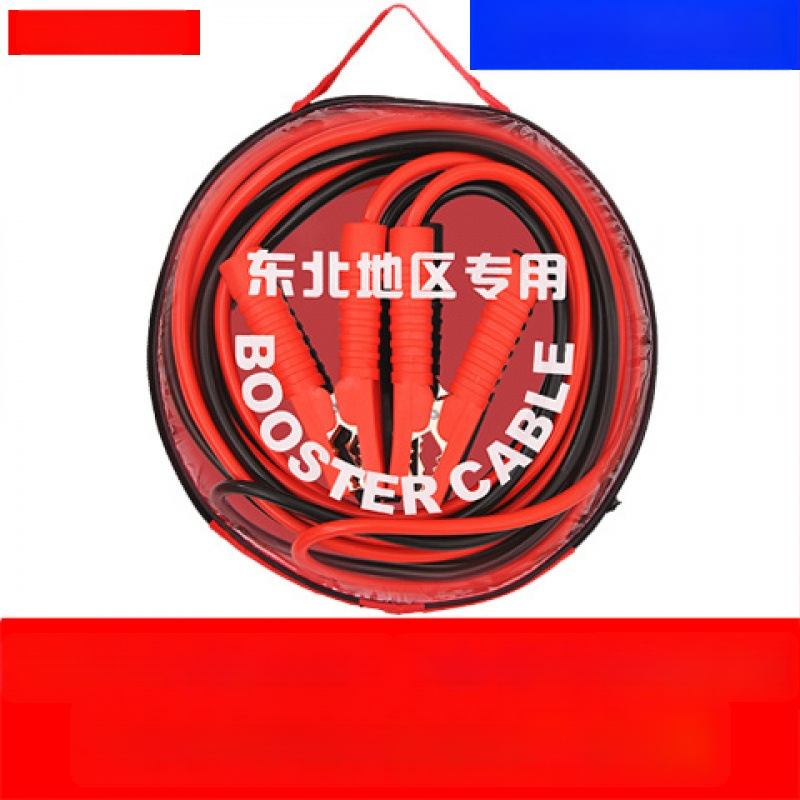 Automobilio akumuliatoriaus užvedimo laidas, antišalčio, storos, atsparus šalčiui, grynas varis, žemės kabelis