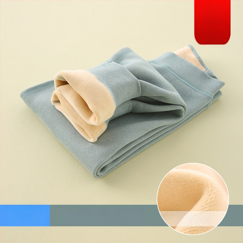 Vaikų šiltos kelnaitės su fliso pamušalu, aukšta juosta, rudens–žiema, unisex, skirta vaikams nuo 8 metų