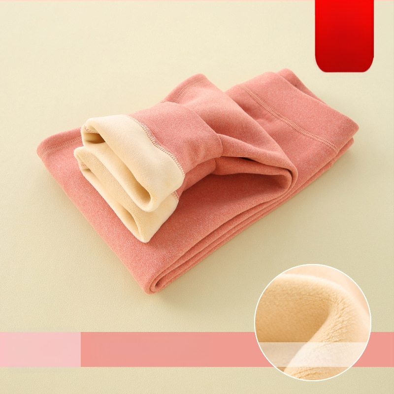 Vaikų šiltos kelnaitės su fliso pamušalu, aukšta juosta, rudens–žiema, unisex, skirta vaikams nuo 8 metų