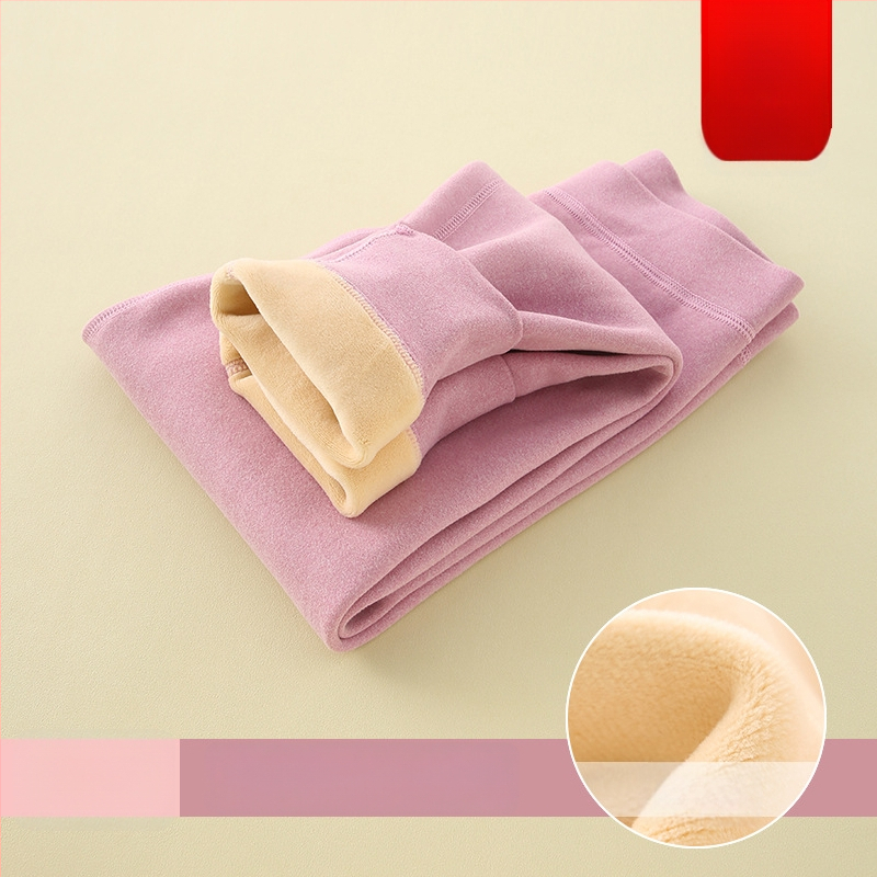 Vaikų šiltos kelnaitės su fliso pamušalu, aukšta juosta, rudens–žiema, unisex, skirta vaikams nuo 8 metų