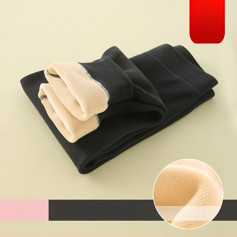 Vaikų šiltos kelnaitės su fliso pamušalu, aukšta juosta, rudens–žiema, unisex, skirta vaikams nuo 8 metų