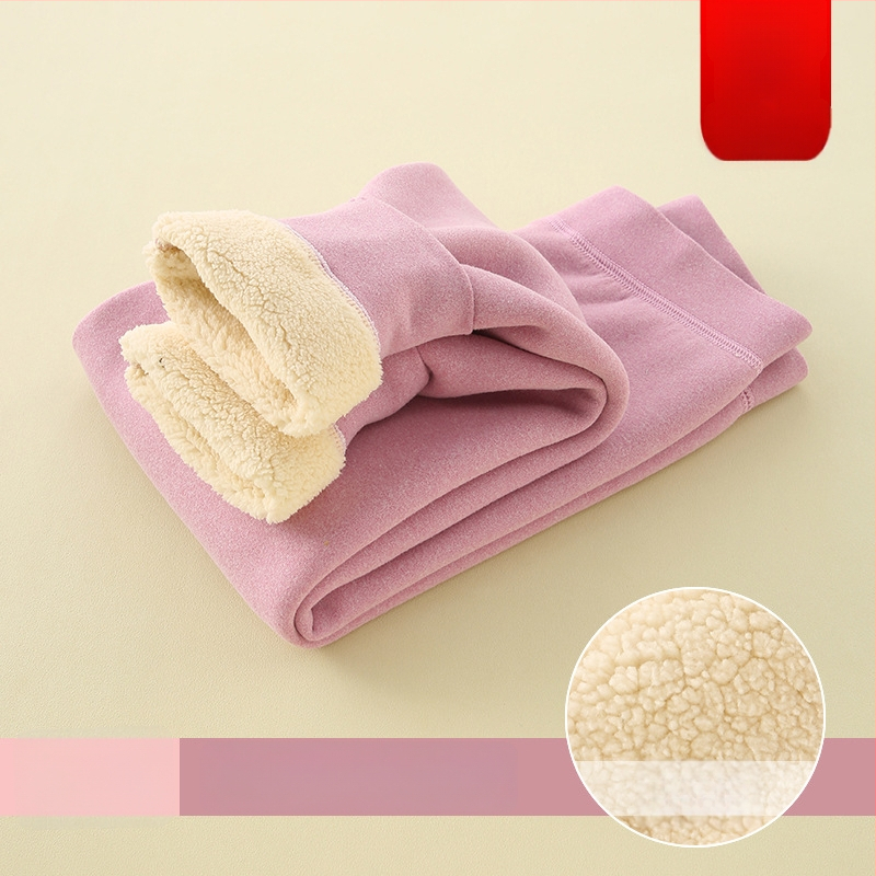 Vaikų šiltos kelnaitės su fliso pamušalu, aukšta juosta, rudens–žiema, unisex, skirta vaikams nuo 8 metų