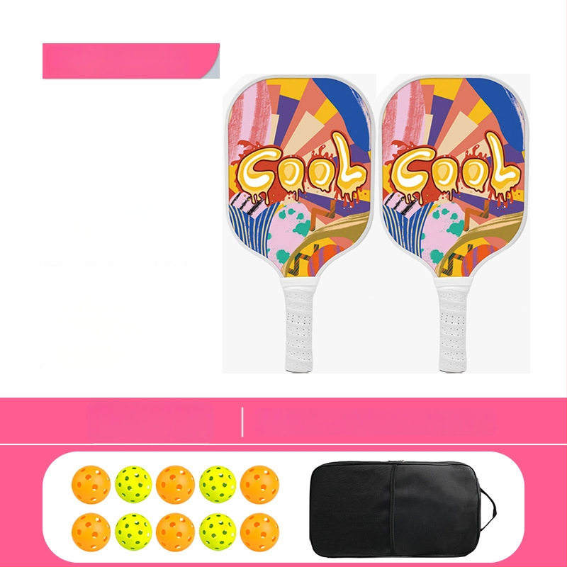 Pickleball raketės rinkinys iš stiklo pluošto, honeycomb branduolys, Ugin, svoris 500 g