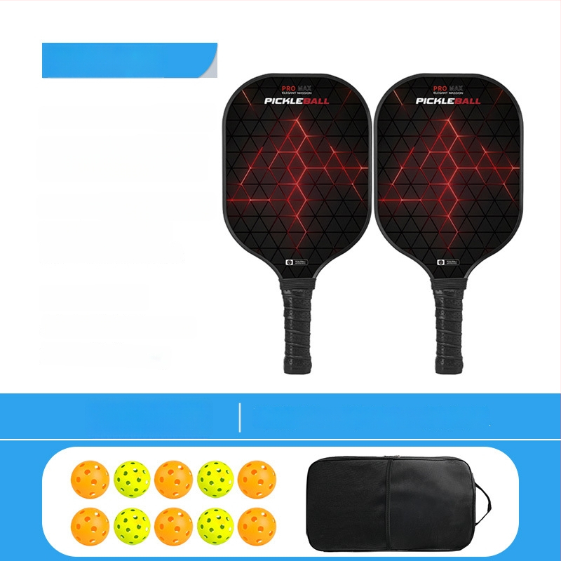 Pickleball raketės rinkinys iš stiklo pluošto, honeycomb branduolys, Ugin, svoris 500 g