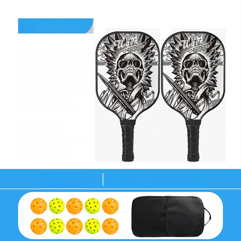 Pickleball raketės rinkinys iš stiklo pluošto, honeycomb branduolys, Ugin, svoris 500 g