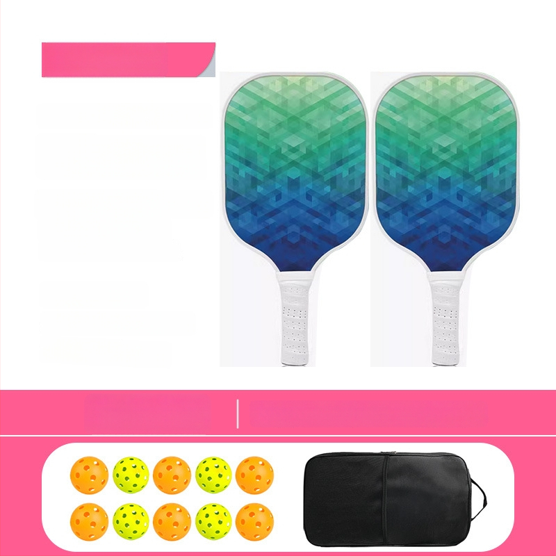 Pickleball raketės rinkinys iš stiklo pluošto, honeycomb branduolys, Ugin, svoris 500 g