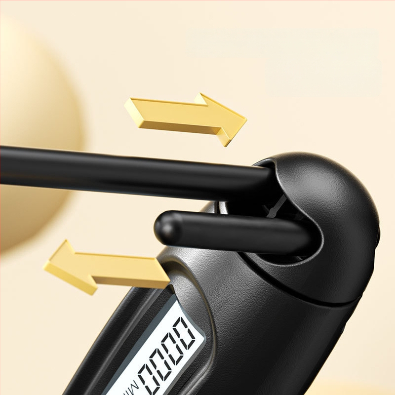 Inteliģenta skrejojo virve ar skaitīšanu pieaugušajiem, divkārša izmantošana, PVC virkne mājas trenēšanai