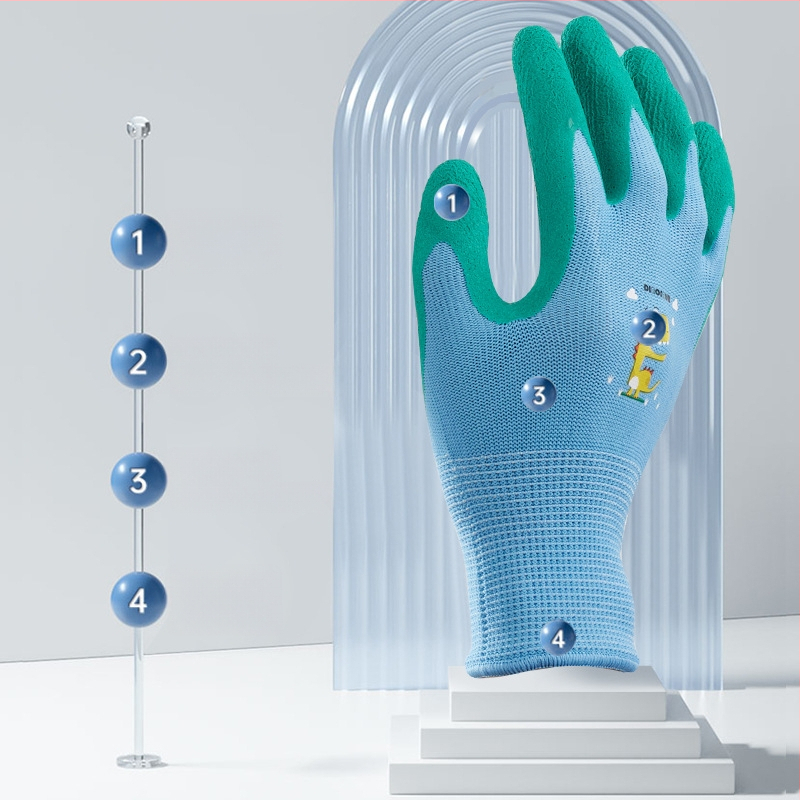 Παιδικά γάντια για παραλία και κατάδυση/snorkeling, για αναζήτηση στην ακτή και σύλληψη καβουριών, προστασία από πιάσιμο και αγκάθια, αδιάβροχα — Υλικό: μεταξωτό λουλούδι; Κατηγορία: γάντια/υποβρύχια γάντια; Επεξεργασία: χωρίς επεξεργασία