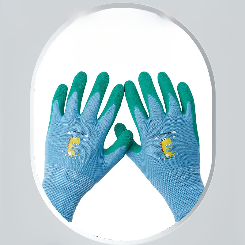 Παιδικά γάντια για παραλία και κατάδυση/snorkeling, για αναζήτηση στην ακτή και σύλληψη καβουριών, προστασία από πιάσιμο και αγκάθια, αδιάβροχα — Υλικό: μεταξωτό λουλούδι; Κατηγορία: γάντια/υποβρύχια γάντια; Επεξεργασία: χωρίς επεξεργασία