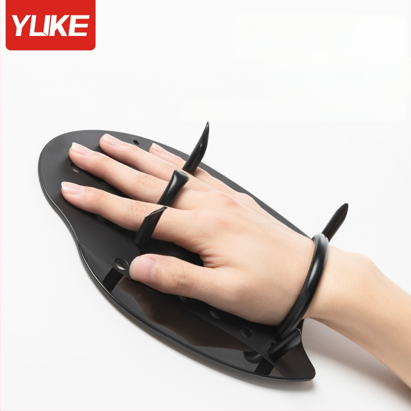 Feather βοηθητικό για κολύμβηση με χέρι — PP σιλικόνη, φλιπερ/γάντια, εκπαίδευση για ενήλικες και παιδιά