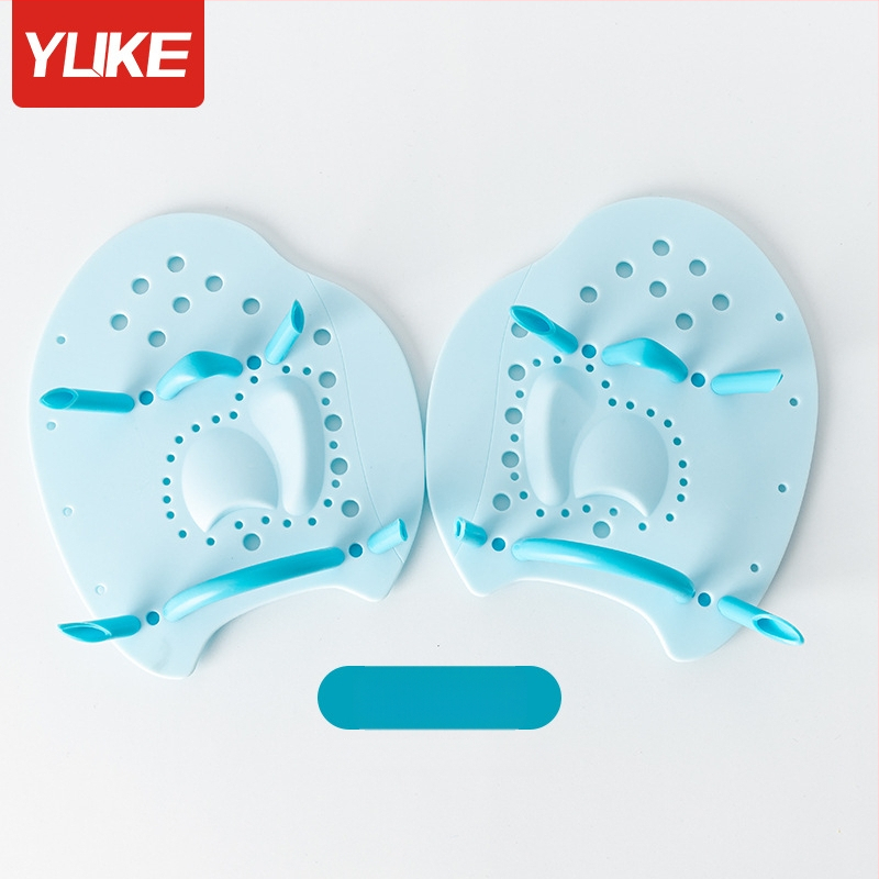 Feather βοηθητικό για κολύμβηση με χέρι — PP σιλικόνη, φλιπερ/γάντια, εκπαίδευση για ενήλικες και παιδιά