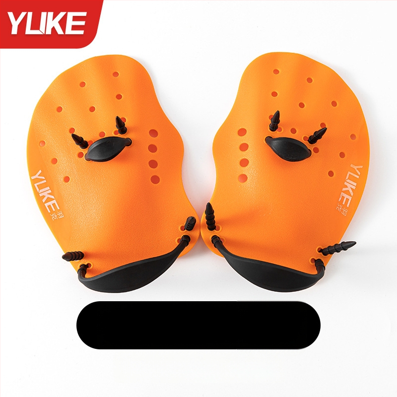 Feather βοηθητικό για κολύμβηση με χέρι — PP σιλικόνη, φλιπερ/γάντια, εκπαίδευση για ενήλικες και παιδιά