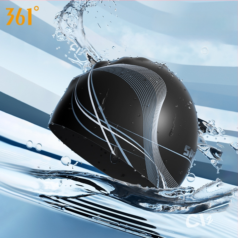 Κολυμβητικό καπάκι από σιλικόνη, 361, για ενήλικες, μονόχρωμο