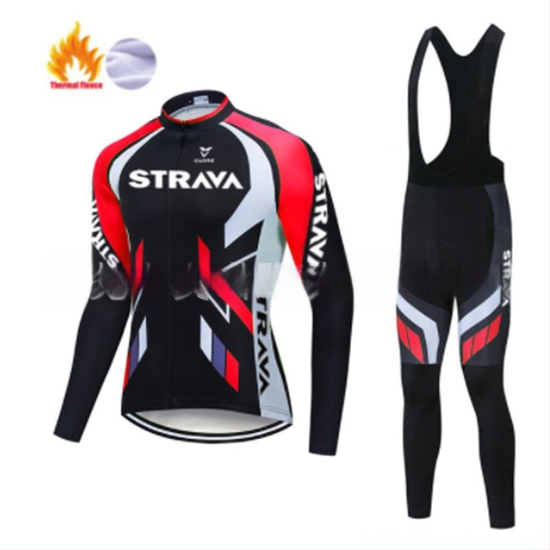 Unisex dviračių kelnių su petnešomis, fliso įdaila, šilta žiemai