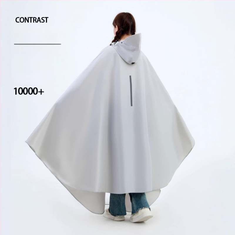 Mingjia elektrilise sõiduki ja mootorratta vihmpončo, Oxford kangas 0,2 mm, PVC veekindel kiht, taaskasutatav, kohandatav, täiskasvanutele