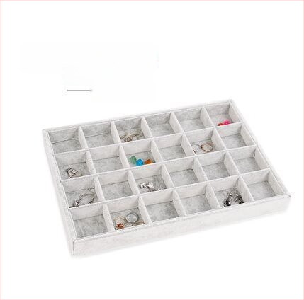 Kutija za nakit s mrežastim dijelovima, prozirna, otporna na prašinu, materijal papir, pastoralni stil