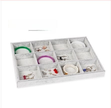 Kutija za nakit s mrežastim dijelovima, prozirna, otporna na prašinu, materijal papir, pastoralni stil