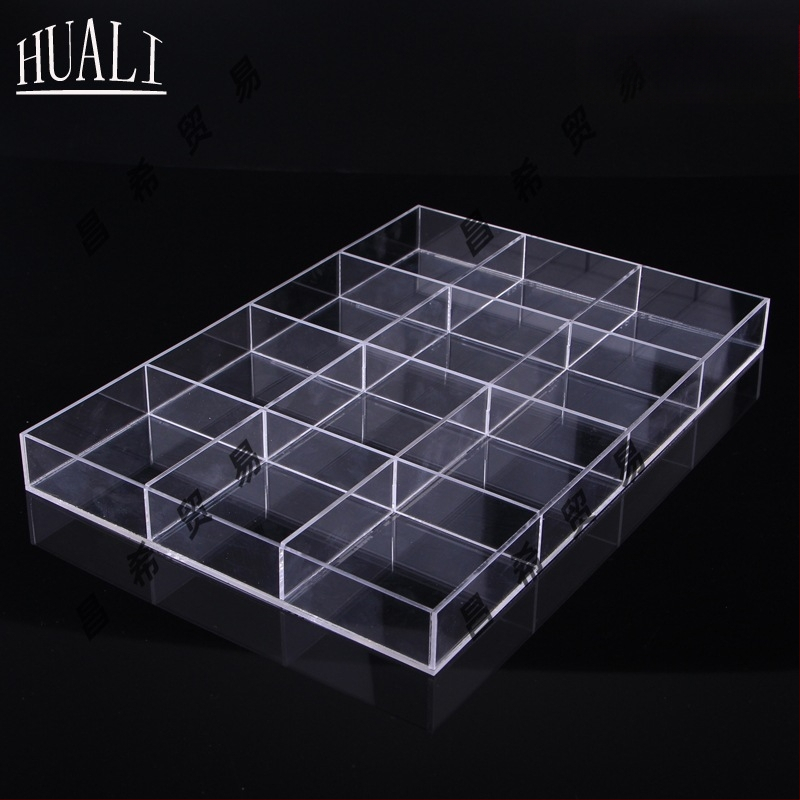 Kutija za nakit s mrežastim dijelovima, prozirna, otporna na prašinu, materijal papir, pastoralni stil