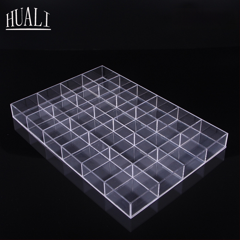 Kutija za nakit s mrežastim dijelovima, prozirna, otporna na prašinu, materijal papir, pastoralni stil