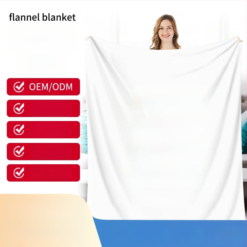 Φλανελ κουβέρτα για οικιακή χρήση με λογότυπο, πολυεστέρας, άνοιξη-φθινόπωρο, μοντέρνο μινιμαλιστικό στυλ