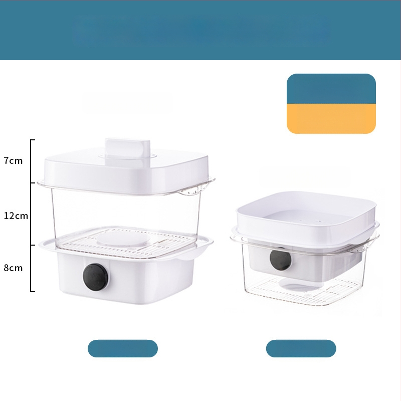 Многослойна покривалка за храна и зеленчуци - прозрачно пластмасово покритие за изолация и прахозащита.