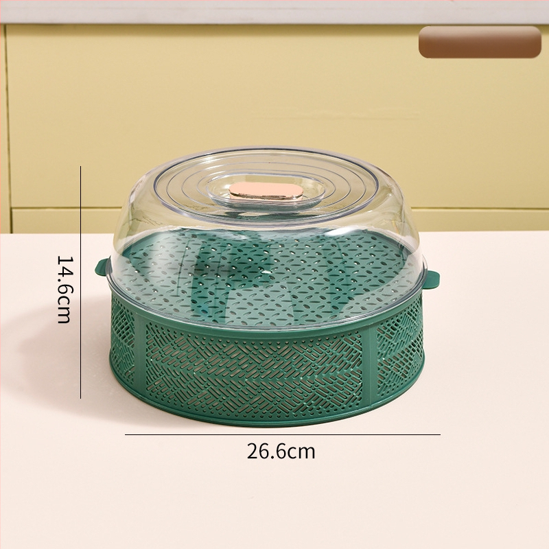 Многослойна покривалка за храна и зеленчуци - прозрачно пластмасово покритие за изолация и прахозащита.