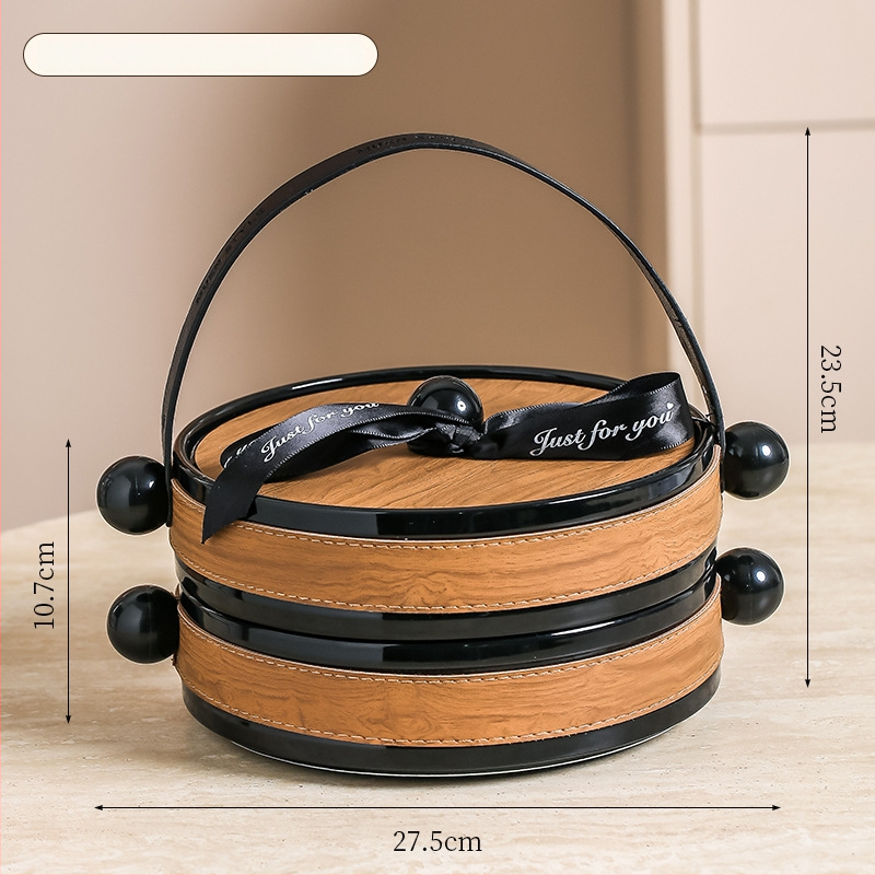 Чиния за плодове от порцелан, Happy bar, скандинавски стил, прост стил, първокласно качество