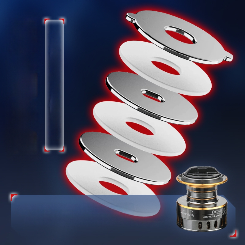 Täismetallkorpusega spinniirull, sügav spole, eesmine pidur, pööratav käepide vasakule või paremale, sobib mere- ja kaljuribale