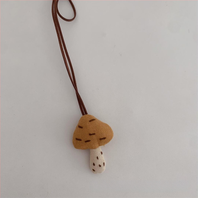 Gyerekeknek készült nyaklánc - kézzel készített, textil, rajzfilm stílus