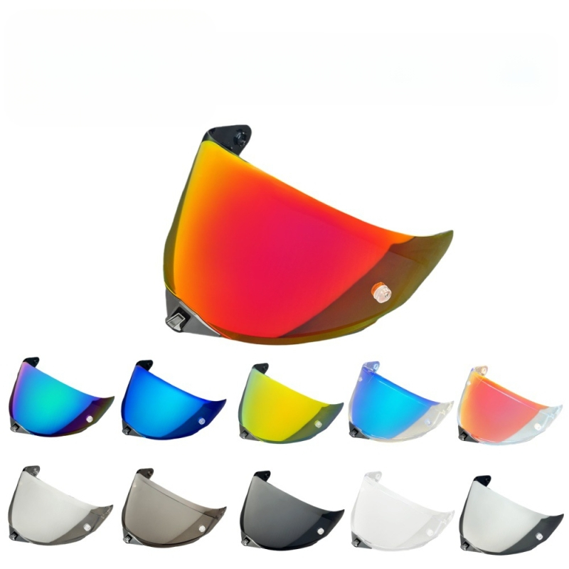 TT REVO šalmo lęšiai – elektroplatinė danga, saulės apsauga, UV apsauga, aukštos raiškos naktinis matymas, šalmo priedai