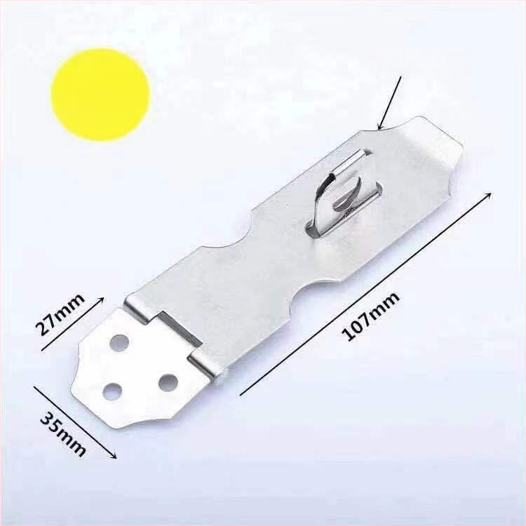 Pin tipo durų užraktas iš nerūdijančio plieno, užrakinimo plokštė, paviršinis montavimas, šiuolaikinis minimalistinis stilius